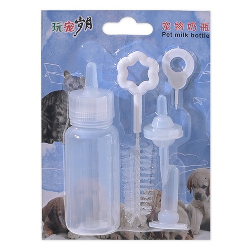 Cat milk feeder set 6 Pis set, Kitten feeder bottle for Cat, kitten, puppy, dog