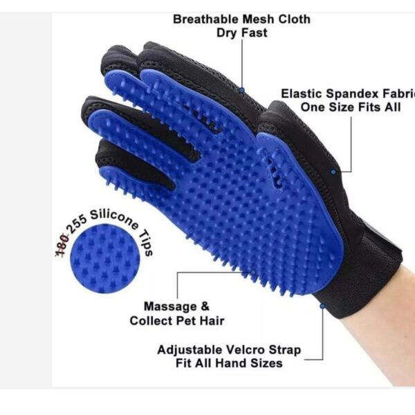Handgloves, Cat, dog bath brush, pet dog combing
