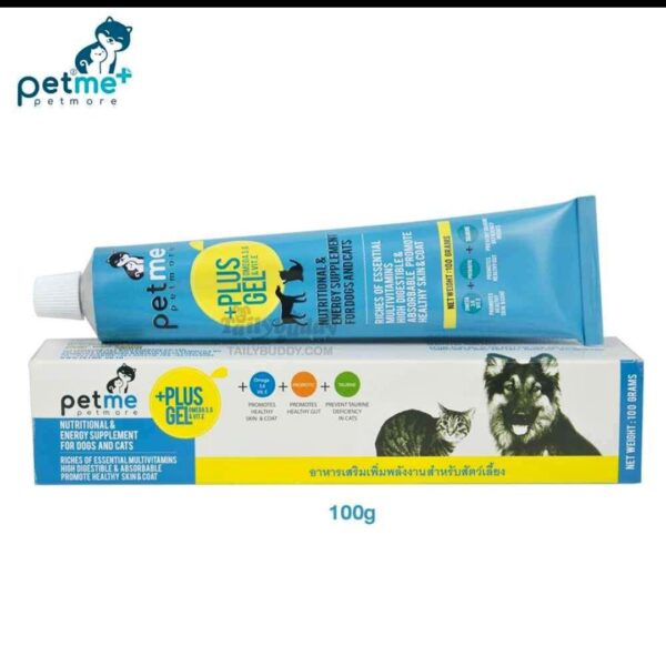 Petme Plus Gel 30gm Multivitamin Supplement Dog & Cat