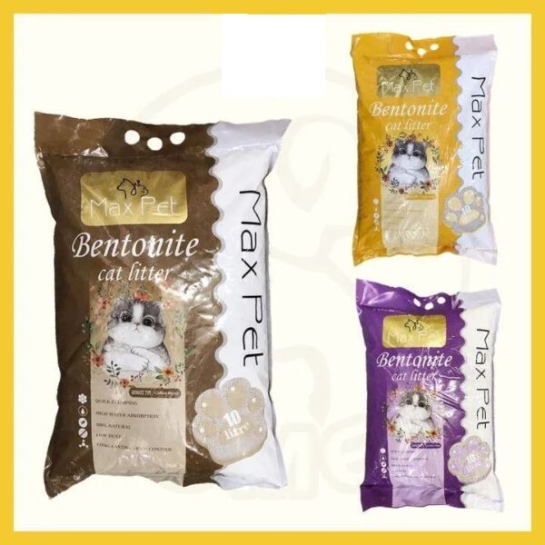 Maxpet Cat litter 5L/10L/ 25L, Good quality bentonite litters