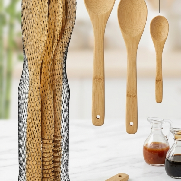 3 pices bamboo kitchen spoon set (P-3540)