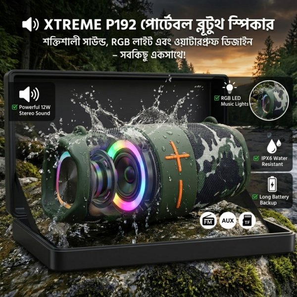 Xtreme P192 wireless speaker (P-3585)
