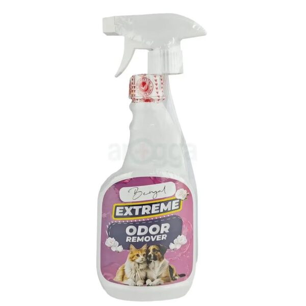 Bengal Extreme Odor Remover Spray 400ml for Cats & Dogs – Professional Pet Deodorizer for Litter Boxes, Furniture, Carpets and Pet Care Homes